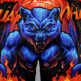 TUFF Muay Thai Shorts - Midnight Werewolf