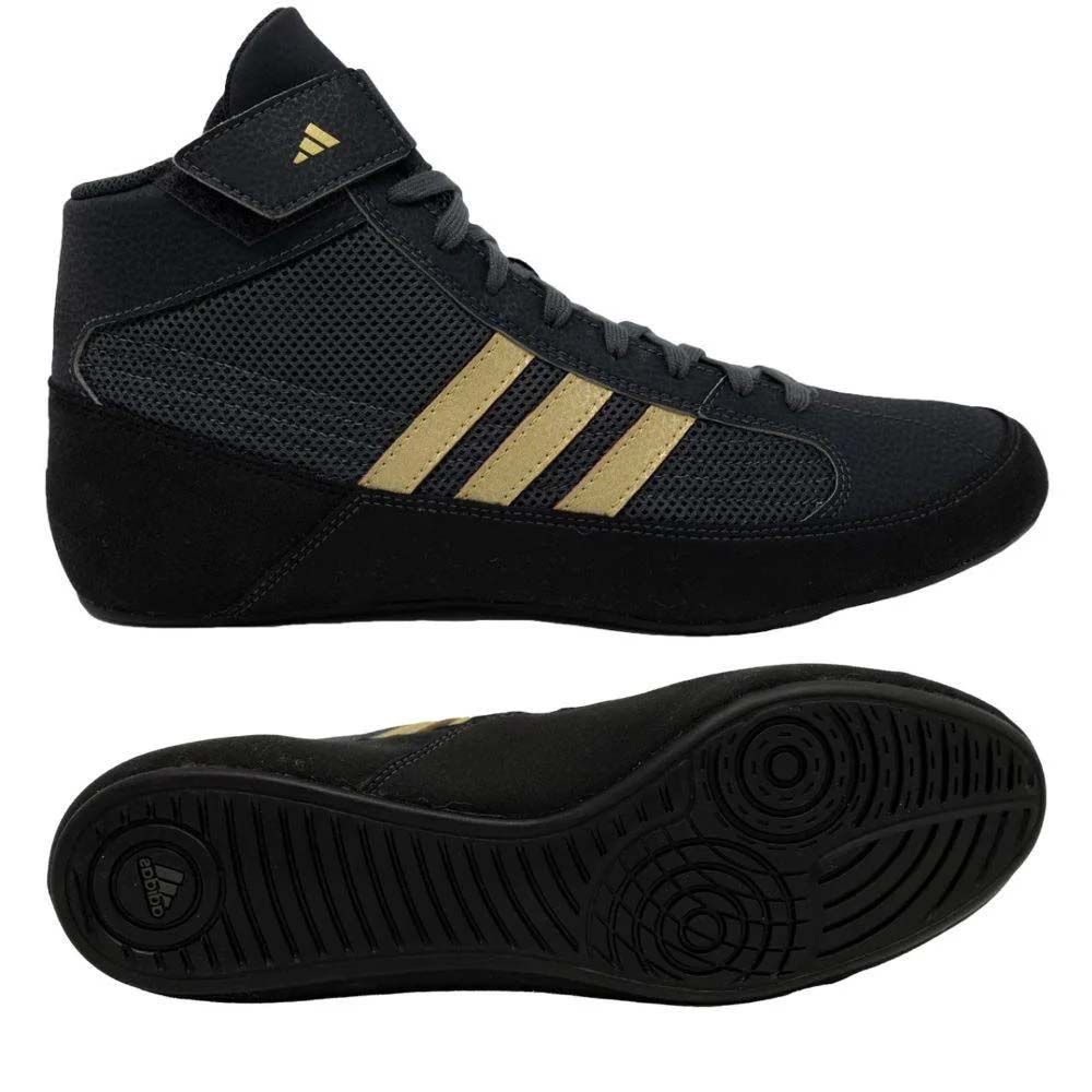 Adidas Havoc Kids Boxing Boots - Black Gold