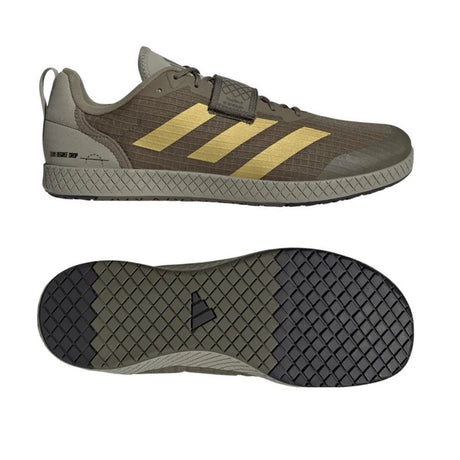 Adidas The Total Weightlifting Boots - Olive/Gold
