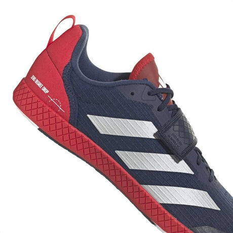Adidas The Total Weightlifting Boots - Navy Blue/Red