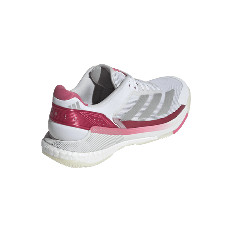 Adidas Women's Crazyquick Boost Padel Shoes - Cloud White - Padel Co