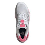 Adidas Women's Crazyquick Boost Padel Shoes - Cloud White - Padel Co