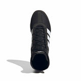 Adidas Box Hog Wide Boxing Boots - Core Black / Ftwr White / Core Black
