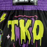 TUFF High Cut Retro Style Shorts - The TKO Night