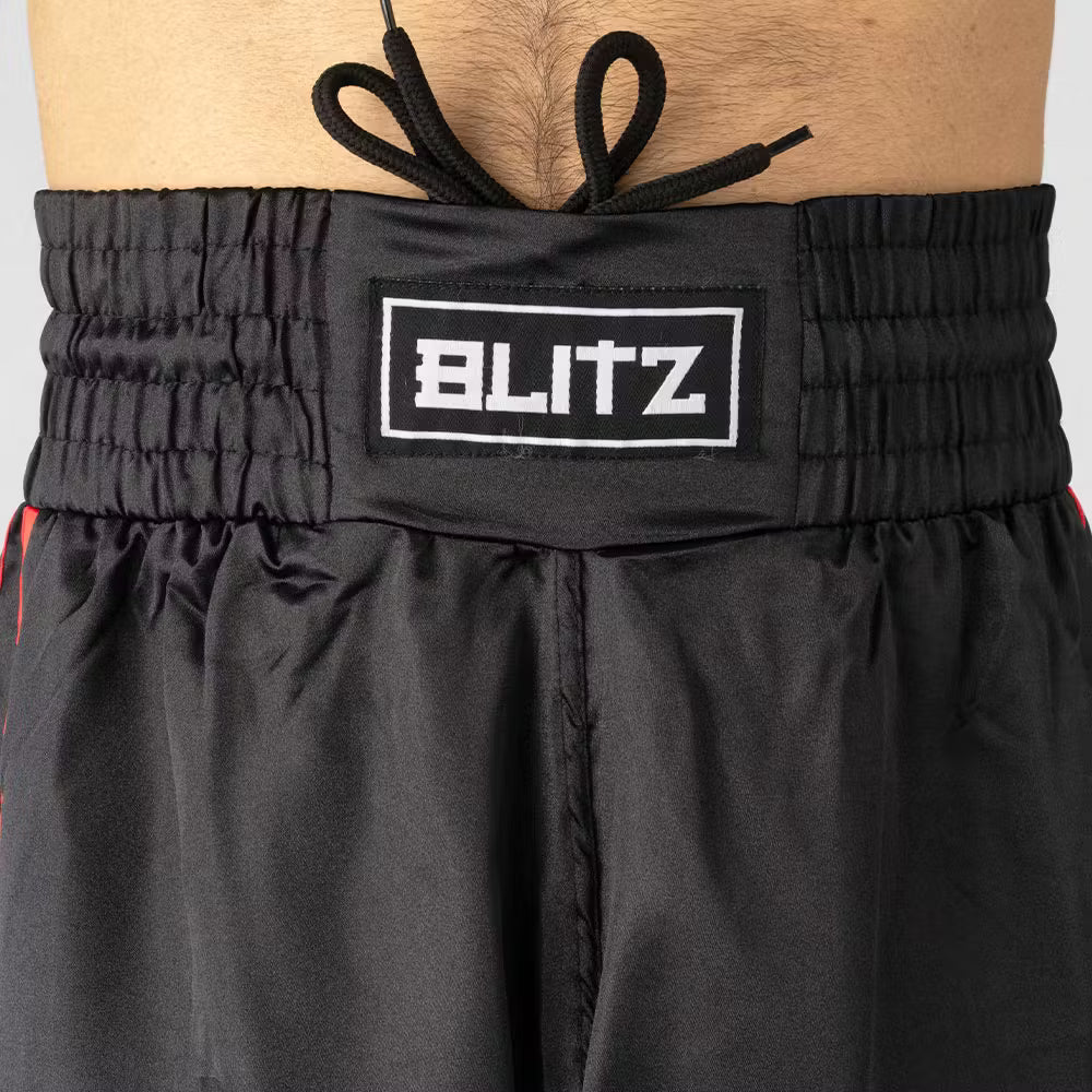 Blitz Classic Satin Full Contact Kickboxing Trousers