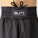 Blitz Classic Satin Full Contact Kickboxing Trousers