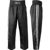 Blitz Classic Satin Full Contact Kickboxing Trousers