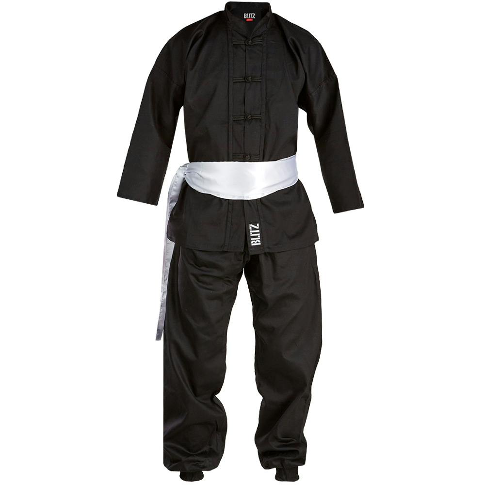 Blitz Adult Kung Fu Suit - Black