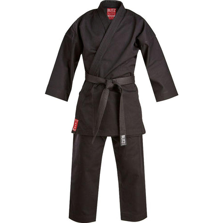 Blitz Kids Silver Tournament Kumite Karate Gi - 14oz