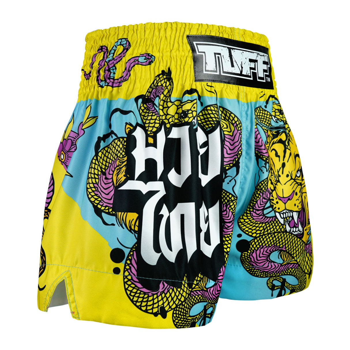 TUFF Muay Thai Shorts  - Tiger and Python