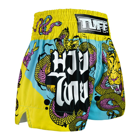 TUFF Muay Thai Shorts  - Tiger and Python