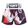 TUFF Muay Thai Shorts - Japanese Drawing Crane Birds