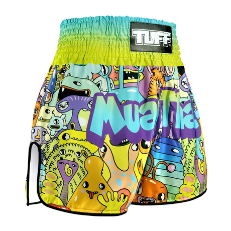 TUFF Kids Muay Thai Shorts - We Come In Peace