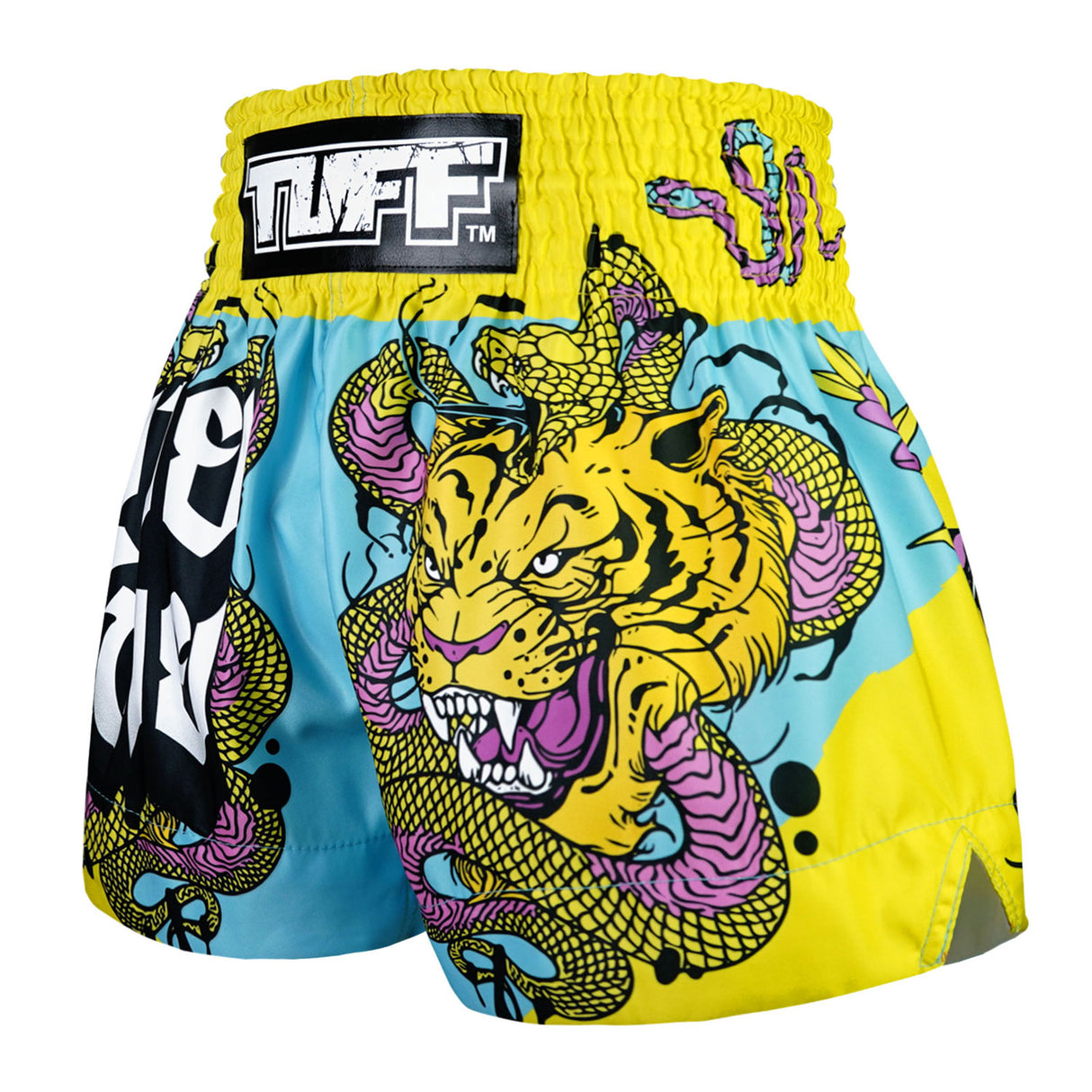 TUFF Muay Thai Shorts  - Tiger and Python