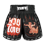 TUFF New Retro Style Shorts - Hanuman Flying Raising The Flag