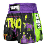 TUFF High Cut Retro Style Shorts - The TKO Night