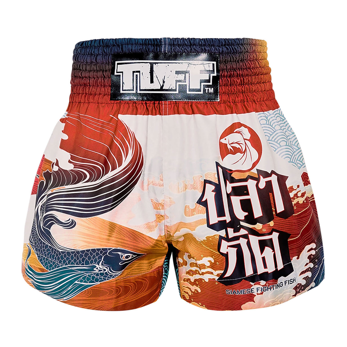 TUFF Muay Thai Shorts - The Wind in The Water