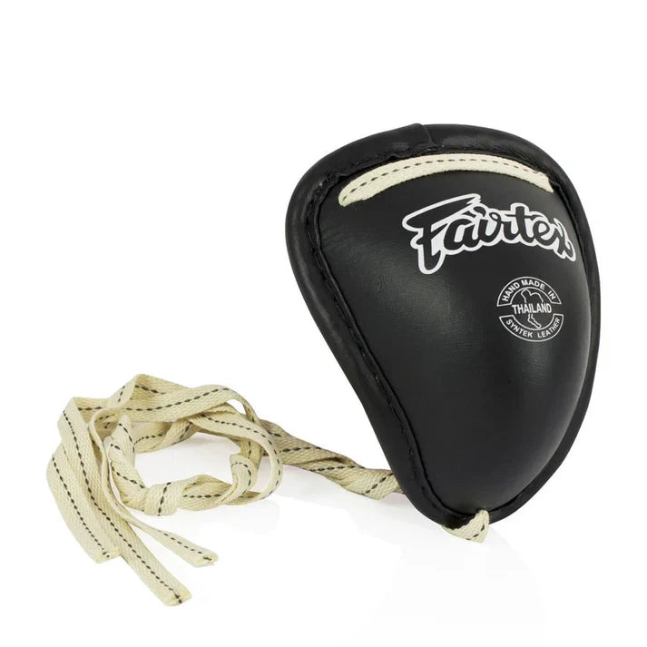 Fairtex GC2 Thai Metal Groin Guard - Black