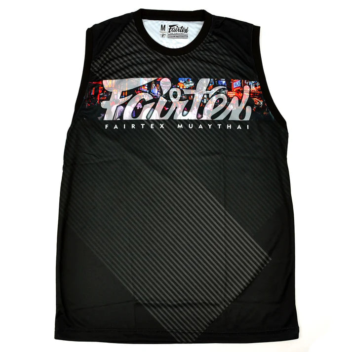 Fairtex Pattaya Nightlife Tank Top - Black