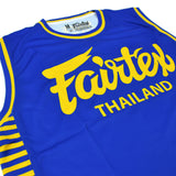 Fairtex MTT42 Tank Top - Blue/Yellow