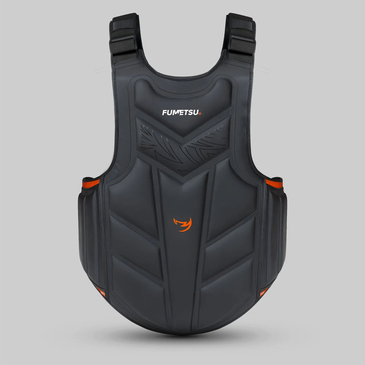 Fumetsu Icon Coaching Body Protector - Black/Orange