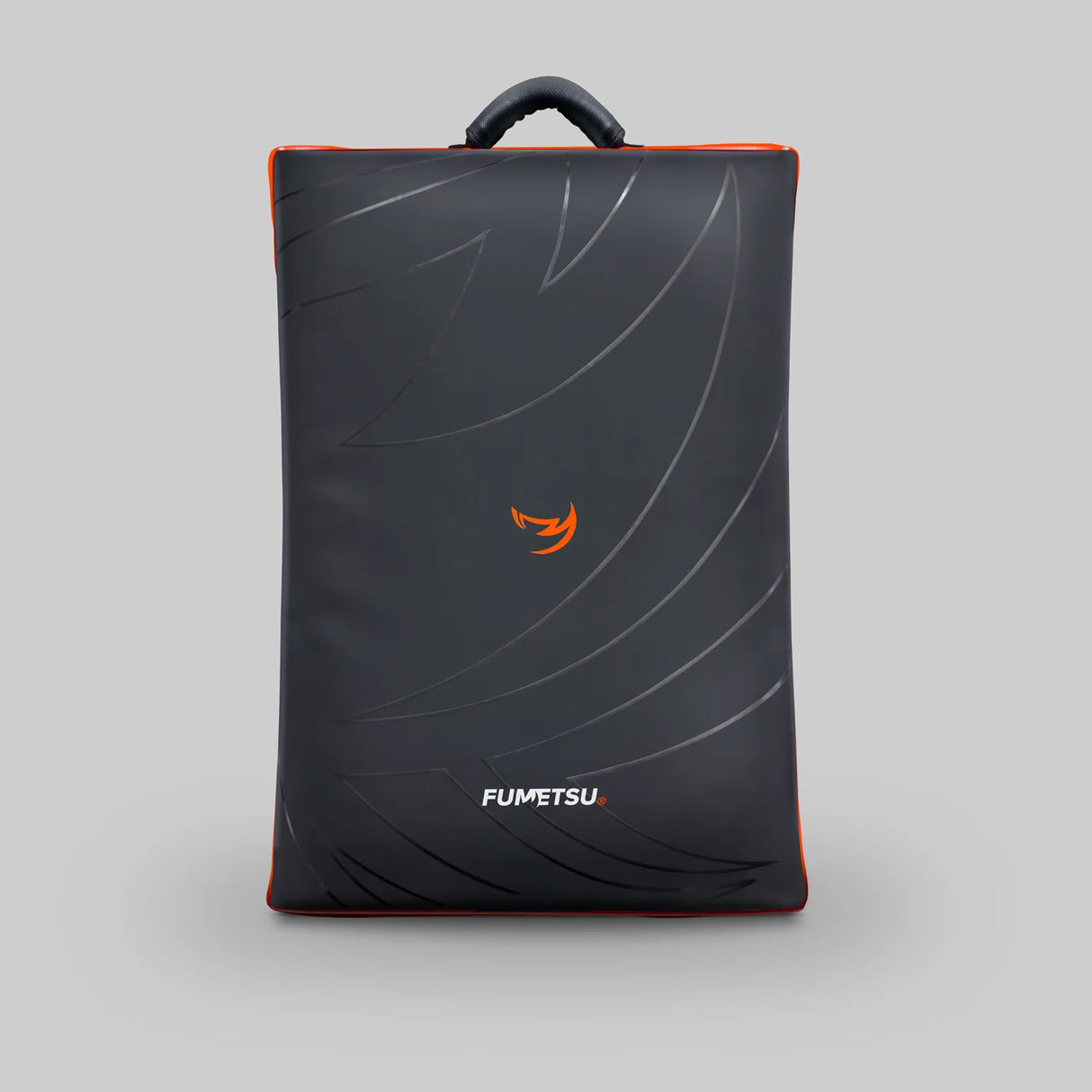 Fumetsu Icon Square Kick Shield - Black/Orange