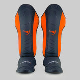 Fumetsu Icon Thai Shin Guards - Black/Orange