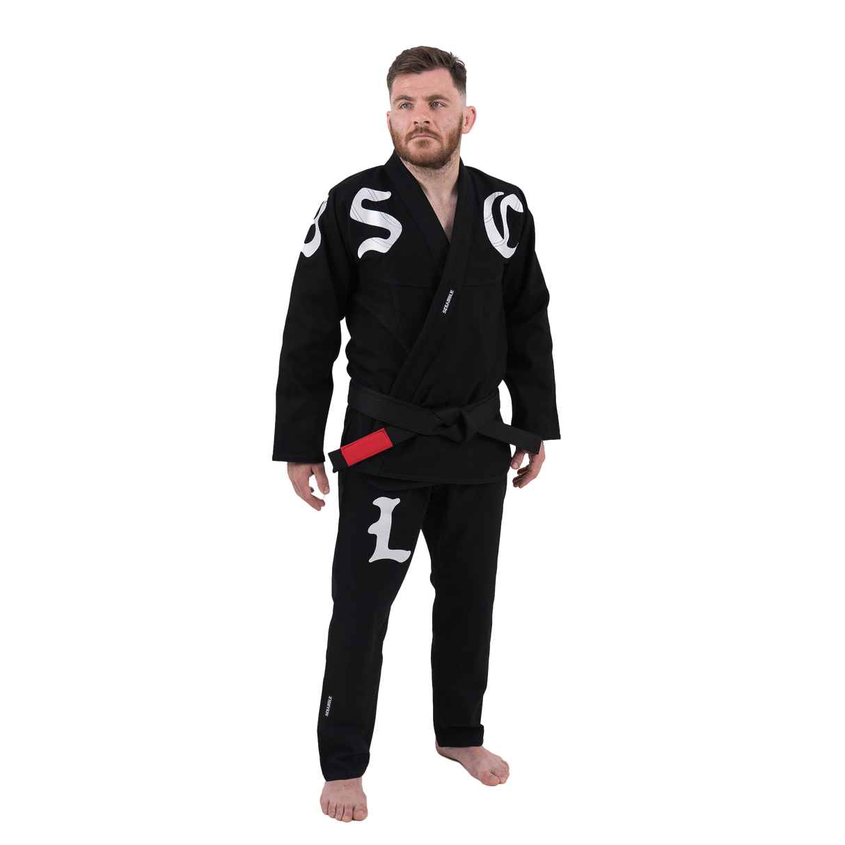 Scramble Adult Glyph BJJ Gi - Black