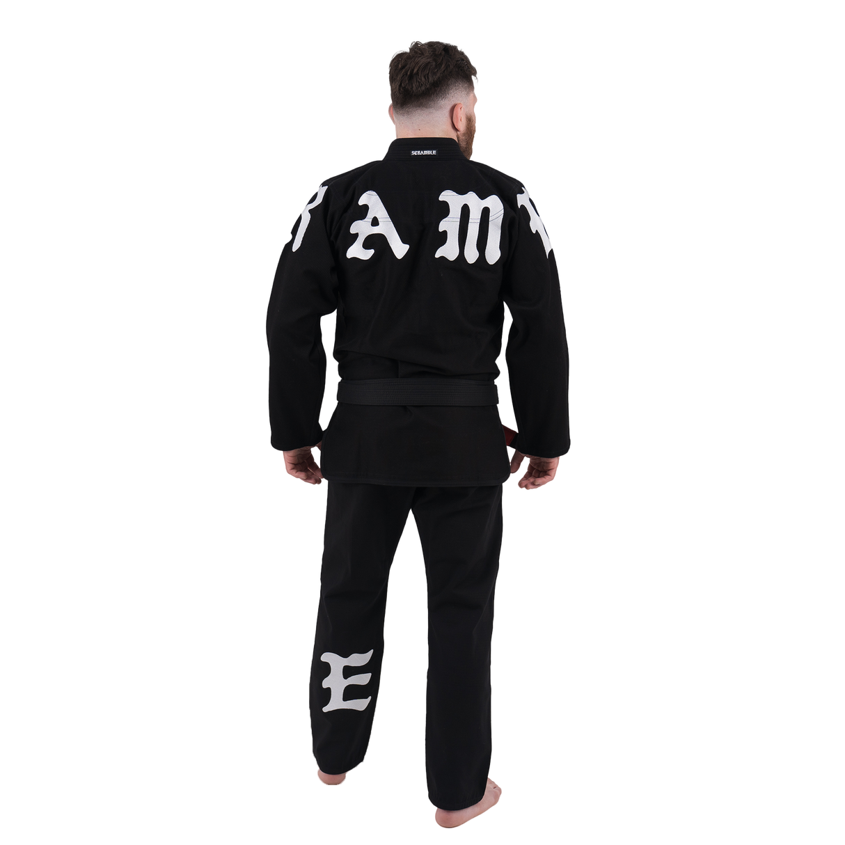 Scramble Adult Glyph BJJ Gi - Black