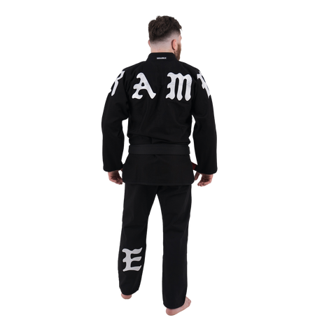 Scramble Adult Glyph BJJ Gi - Black