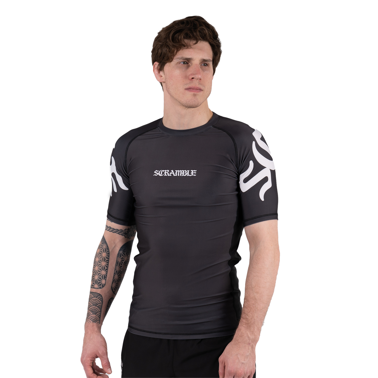 Scramble Glyph Rash Guard