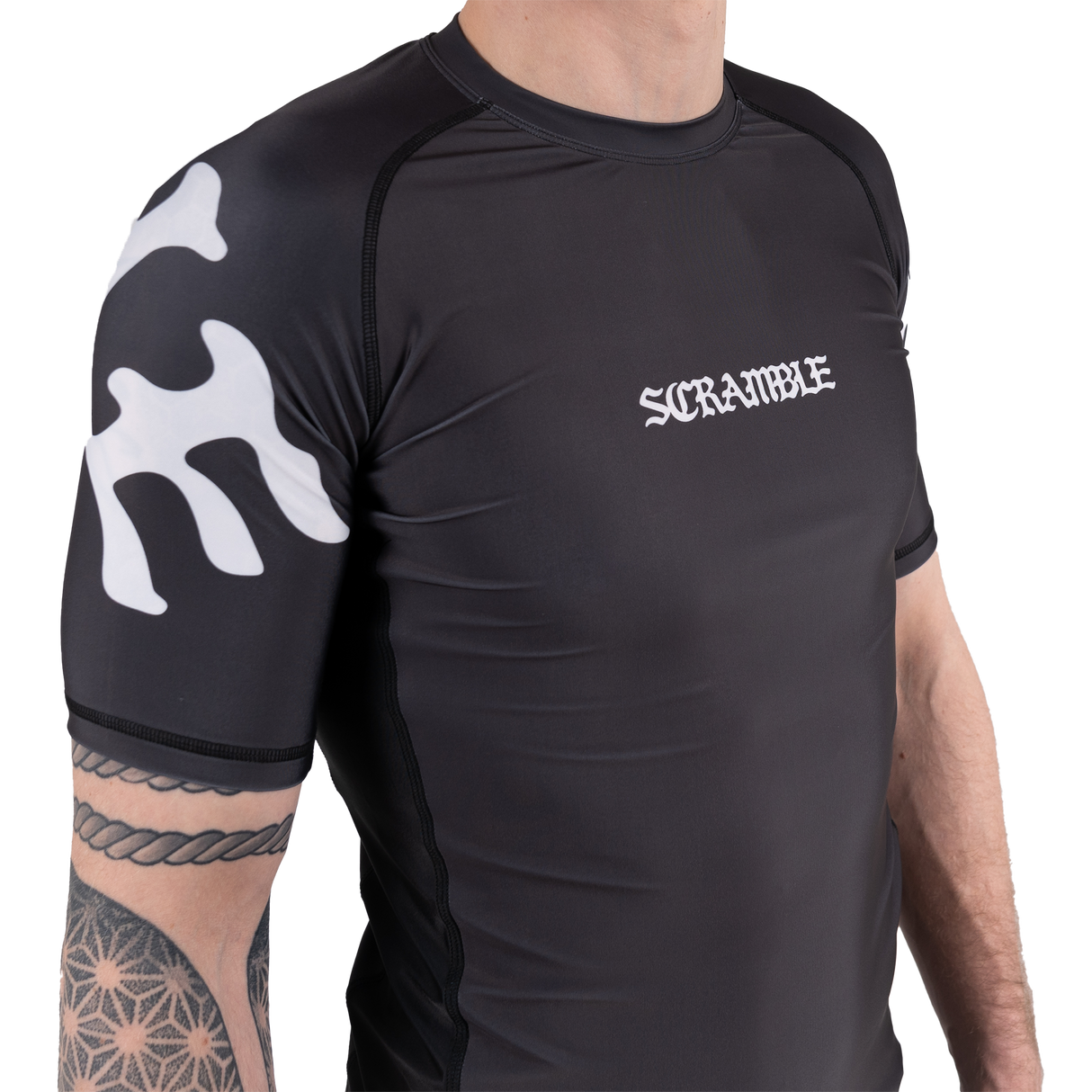 Scramble Glyph Rash Guard