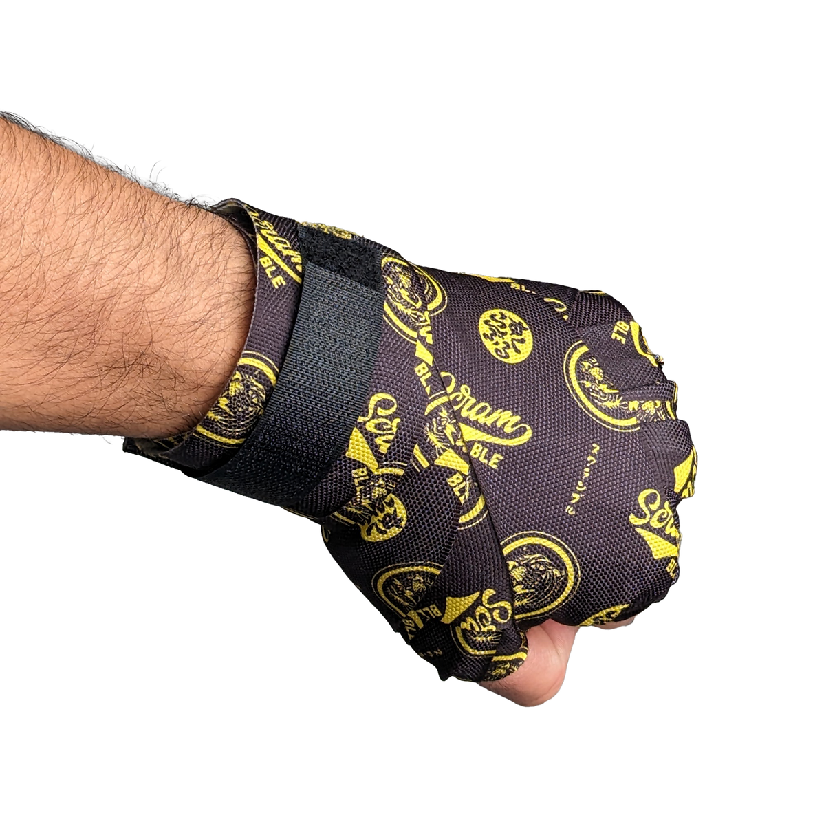 Scramble Logotype Hand Wraps