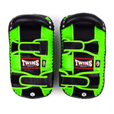 Twins Special Curved  Leather Thai Kick Pads