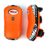 Twins Special Curved  Leather Thai Kick Pads