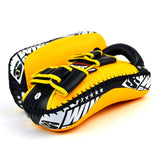Twins Special Curved  Leather Thai Kick Pads