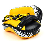 Twins Special Curved  Leather Thai Kick Pads