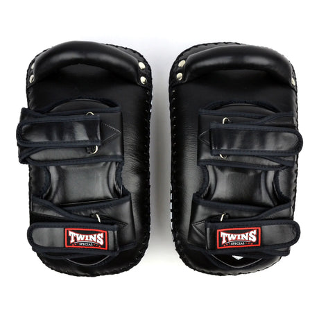 Twins Special Deluxe Curved Leather Kick Pads