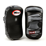 Twins Special Deluxe Curved Leather Kick Pads