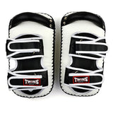 Twins Special Deluxe Curved Leather Kick Pads