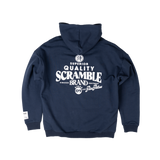 Scramble Puff Print Hoody - Blue