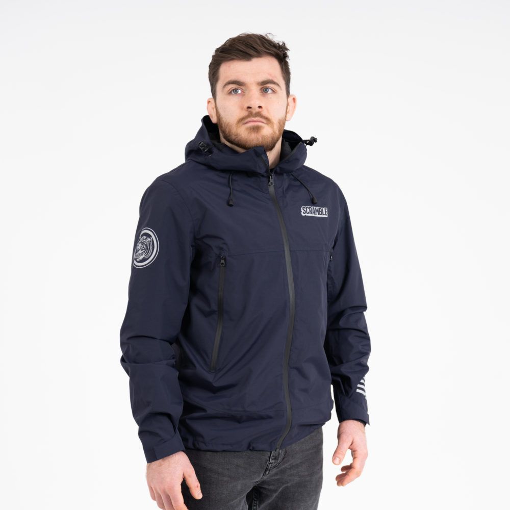 SCRAMBLE AME JACKET – NAVY  Fight Co