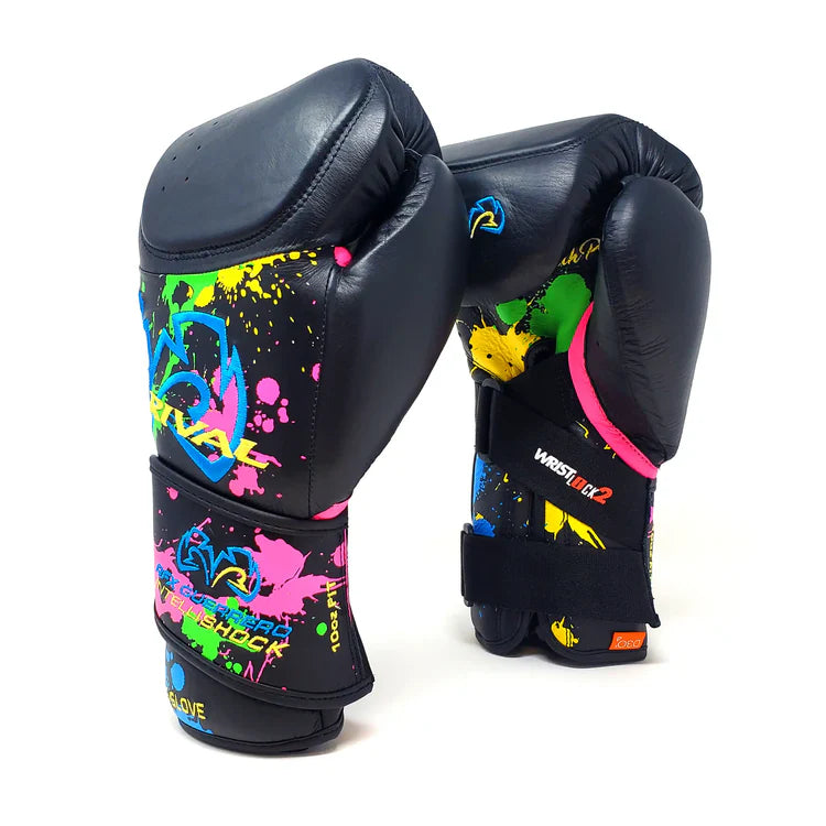 Rival RFX-Guerrero Intelli-Shock Bag Gloves Paint Splash Edition