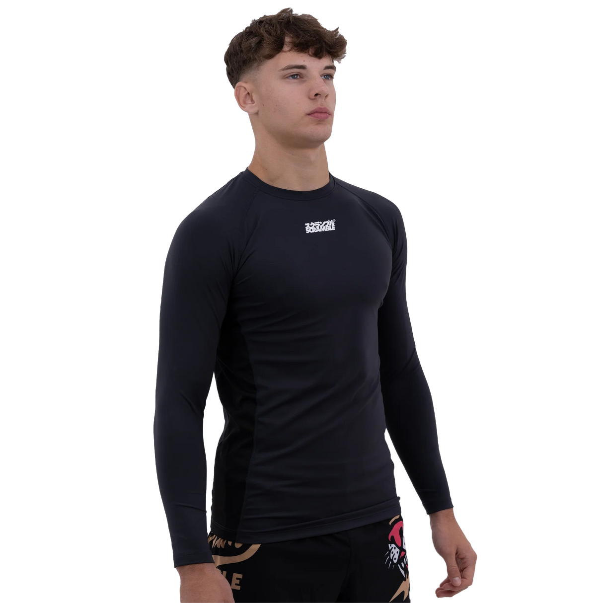 Scramble Shinobi Compression LS Rash Guard - Fight Co