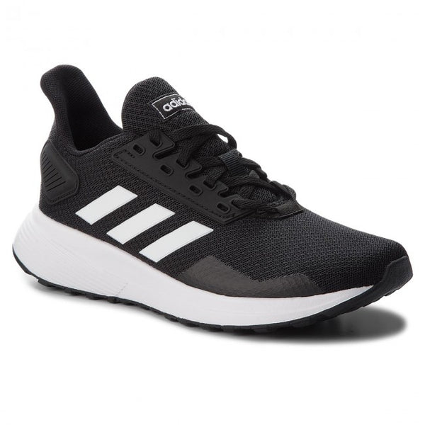 Adidas run black shop duramo 9 junior trainers