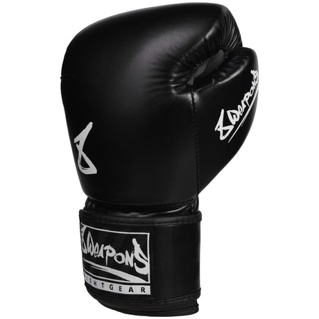 8 WEAPONS Boxing Gloves, Pure, black-white 8 WEAPONS