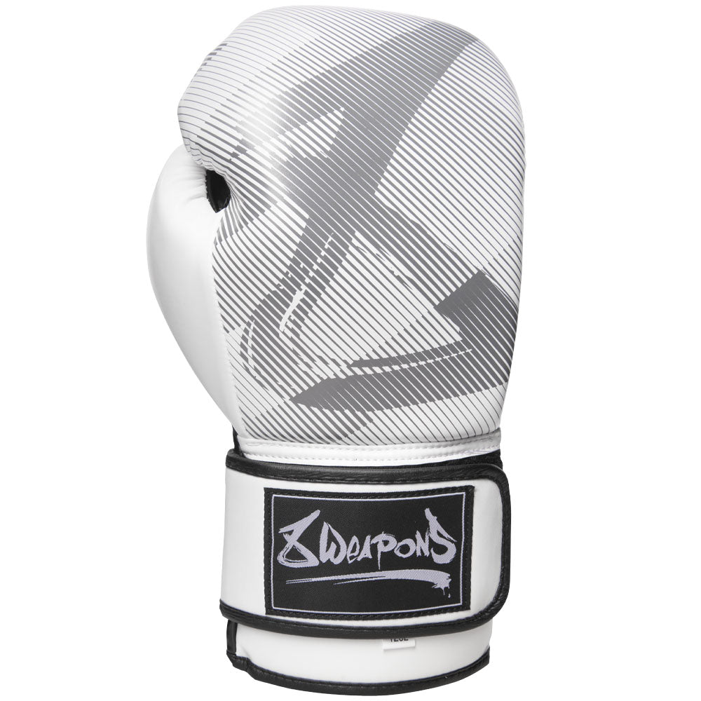 8 WEAPONS Boxing Gloves, Hit, white 8 WEAPONS