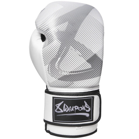 8 WEAPONS Boxing Gloves, Hit, white 8 WEAPONS