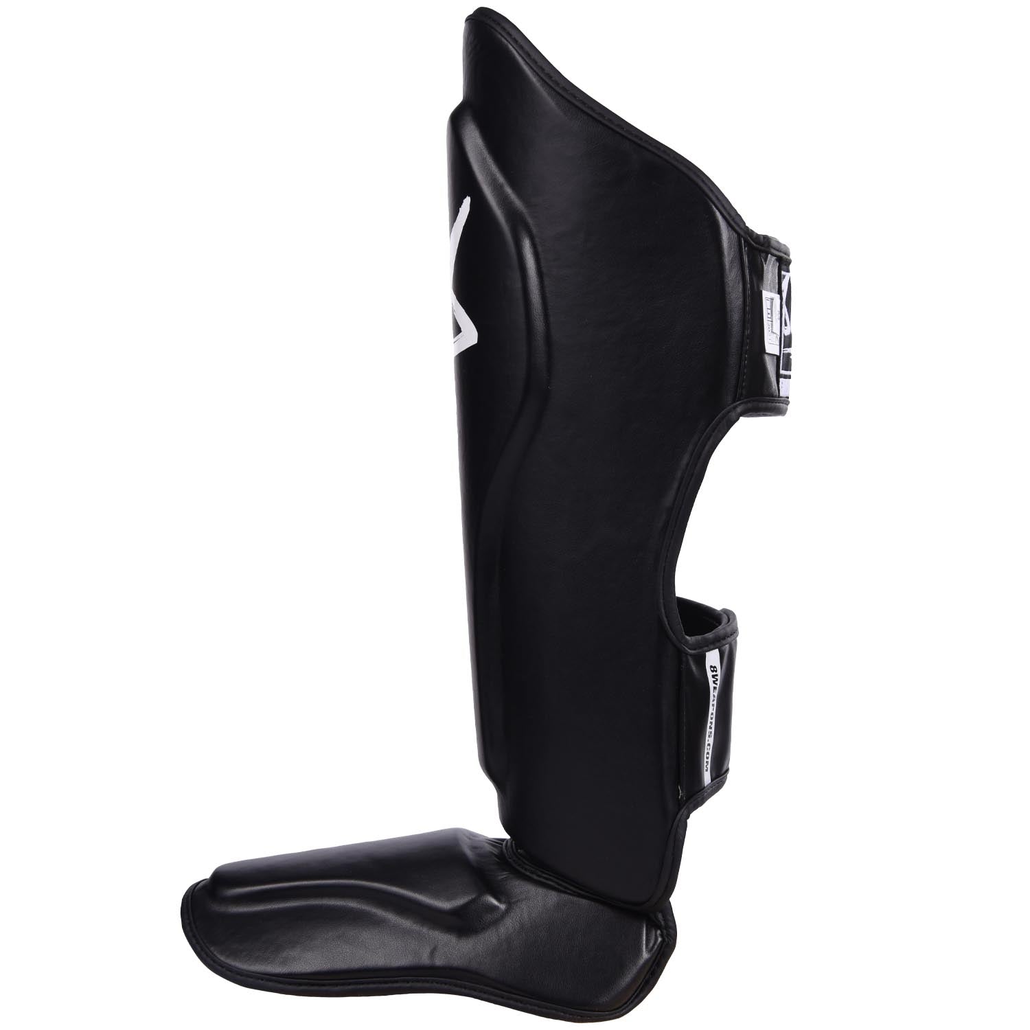 8 WEAPONS Shin Guard, Pure, black 8 WEAPONS