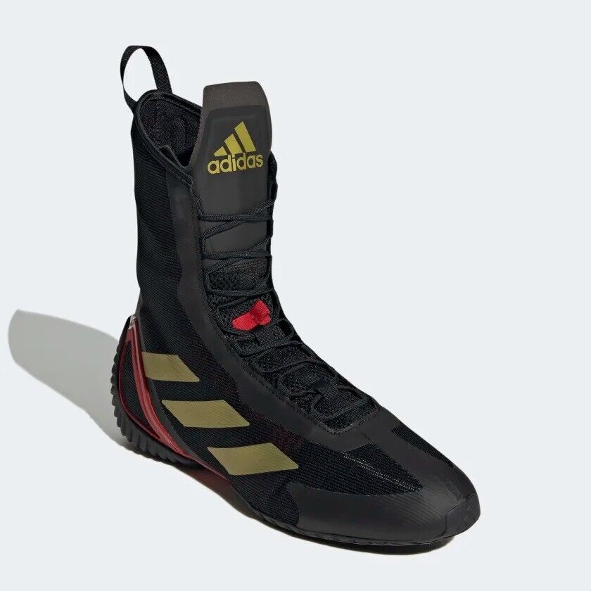 Adidas Speedex Ultra Boxing Boots - Black Gold Adidas